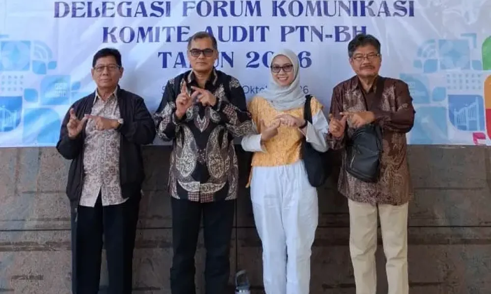Komite Audit MWA UT Perkuat Arsitektur Pengawasan Good University Governance di Forum Komunikasi PTNBH